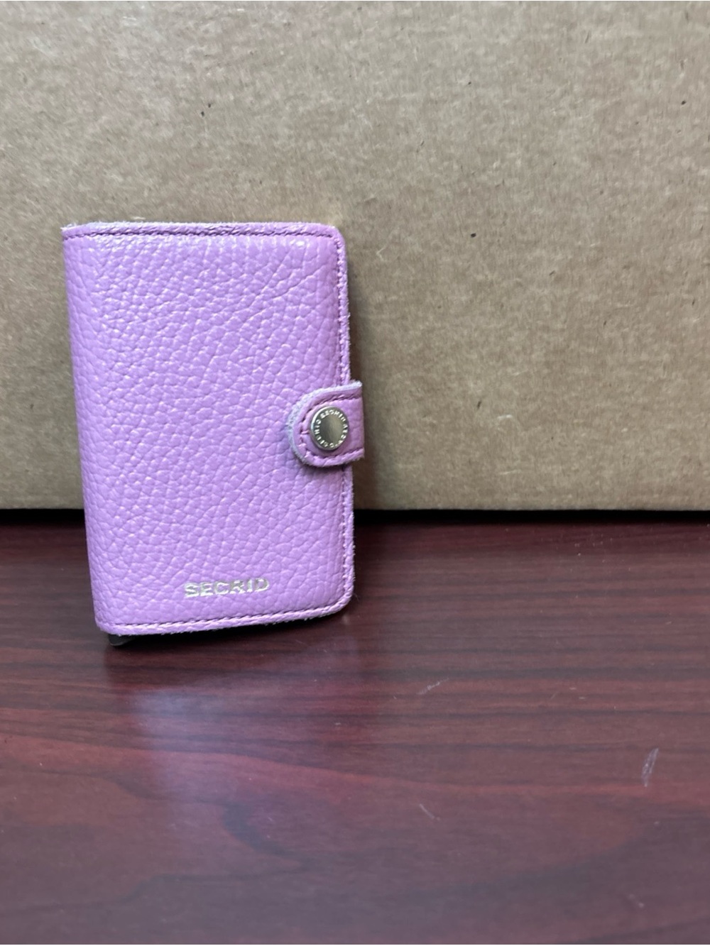 Secrid Mini Wallet Unisex Card Protector - Pebble Orchid